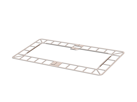 Templets Pack of 10 | WTC 12"×6" Footprint Templates