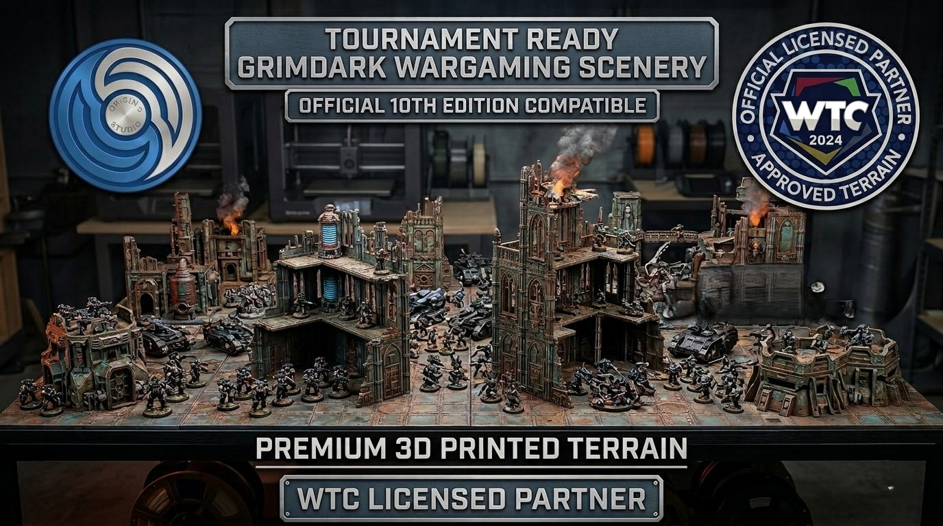 Official 10th Edition Grimdark WTC Tabletop Wargaming Scenery Terrain