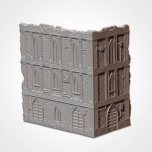 Cathedral Large Ruin | WTC Foldable Terrain | Grimdark Tabletop Scenery