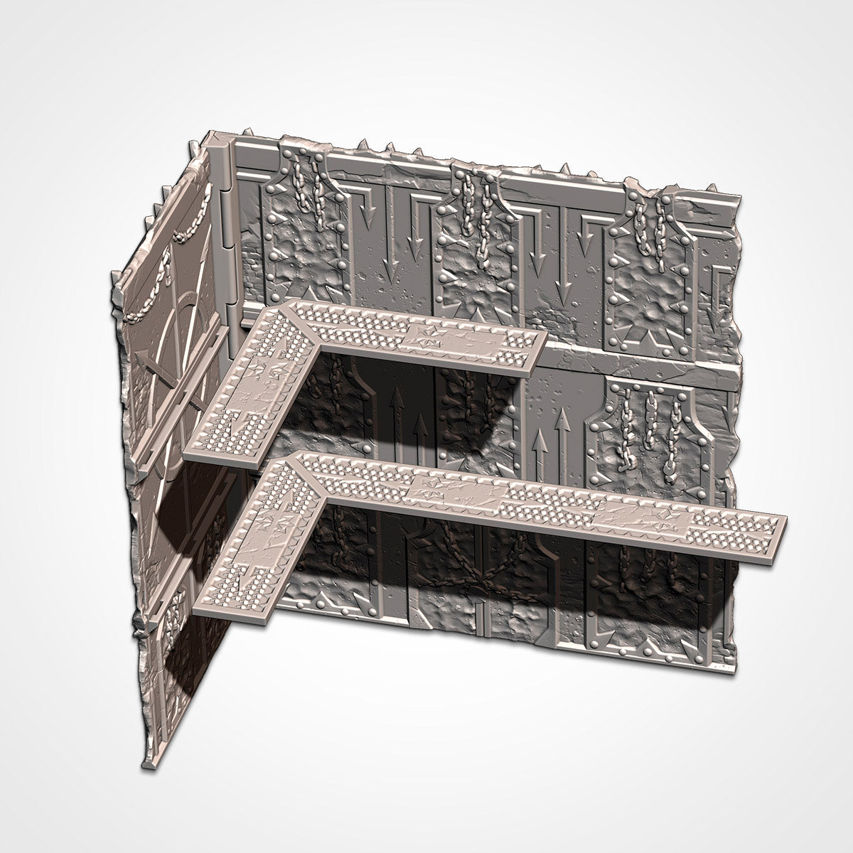 Corrupted WTC Foldable Terrain - Master Full Table Safety Set