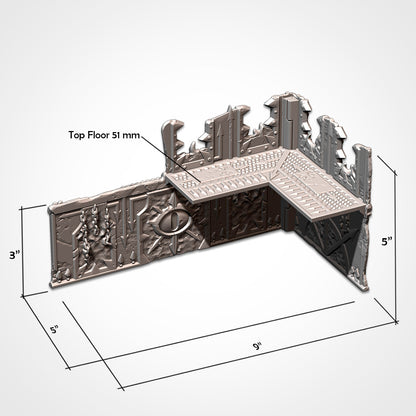 Corrupted WTC Foldable Terrain - Budget Expansion Set