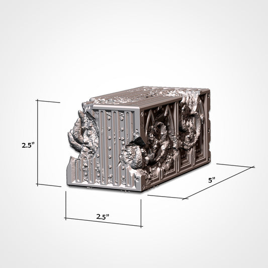 Alien Single Container | WTC Foldable Terrain | Grimdark Tabletop Scenery