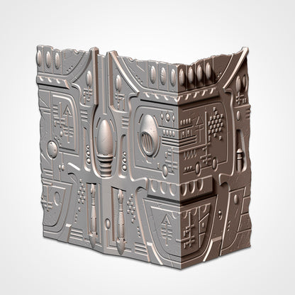 Ancient Large Ruin | WTC Foldable Terrain | Grimdark Tabletop Scenery