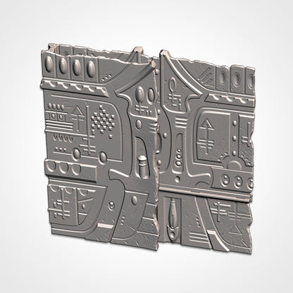 Ancient WTC Foldable Terrain - Practice Set