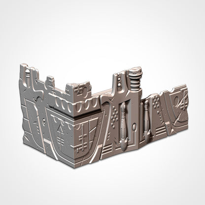 Ancient WTC Foldable Terrain - Practice Set