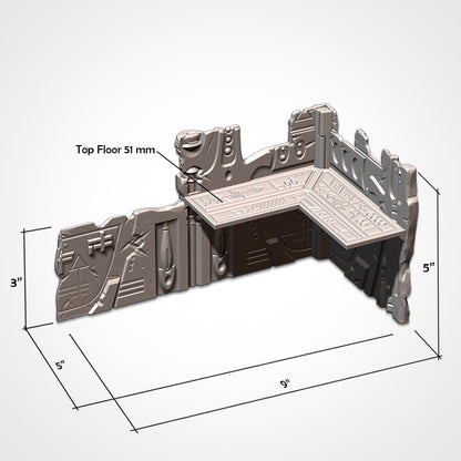 Ancient WTC Foldable Terrain - Practice Set
