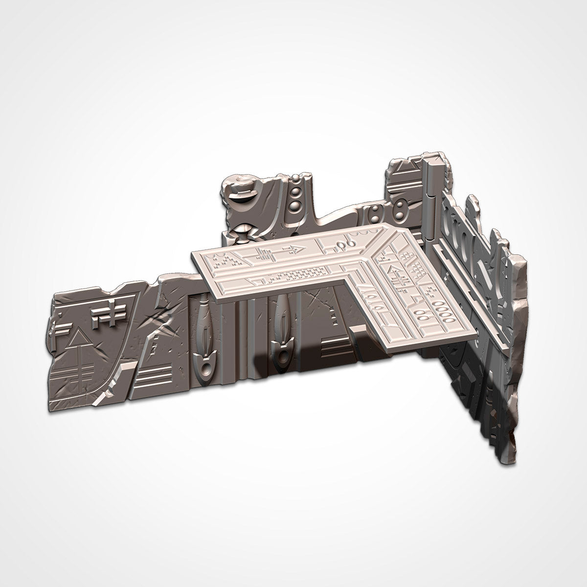 Ancient WTC Foldable Terrain - Practice Set