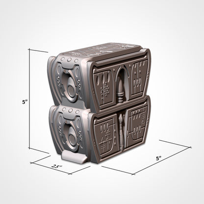 Ancient WTC Foldable Terrain - Practice Set