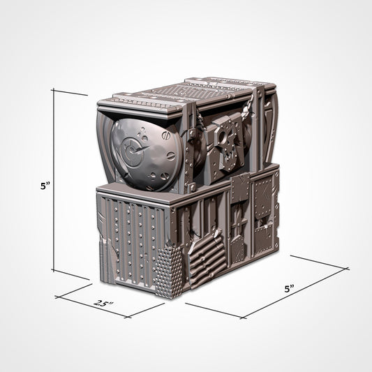 Orcs Double Container | WTC Foldable Terrain | Grimdark Tabletop Scenery