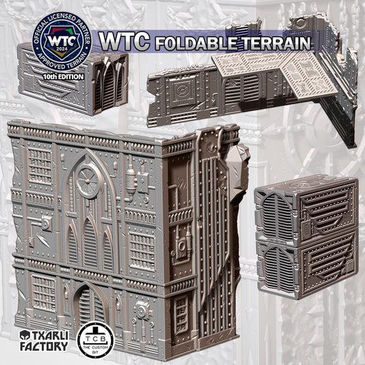 Industrial WTC Foldable Terrain - Budget Expansion Set