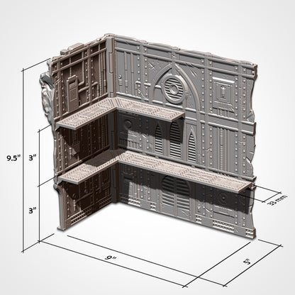 Industrial WTC Foldable Terrain - Budget Expansion Set