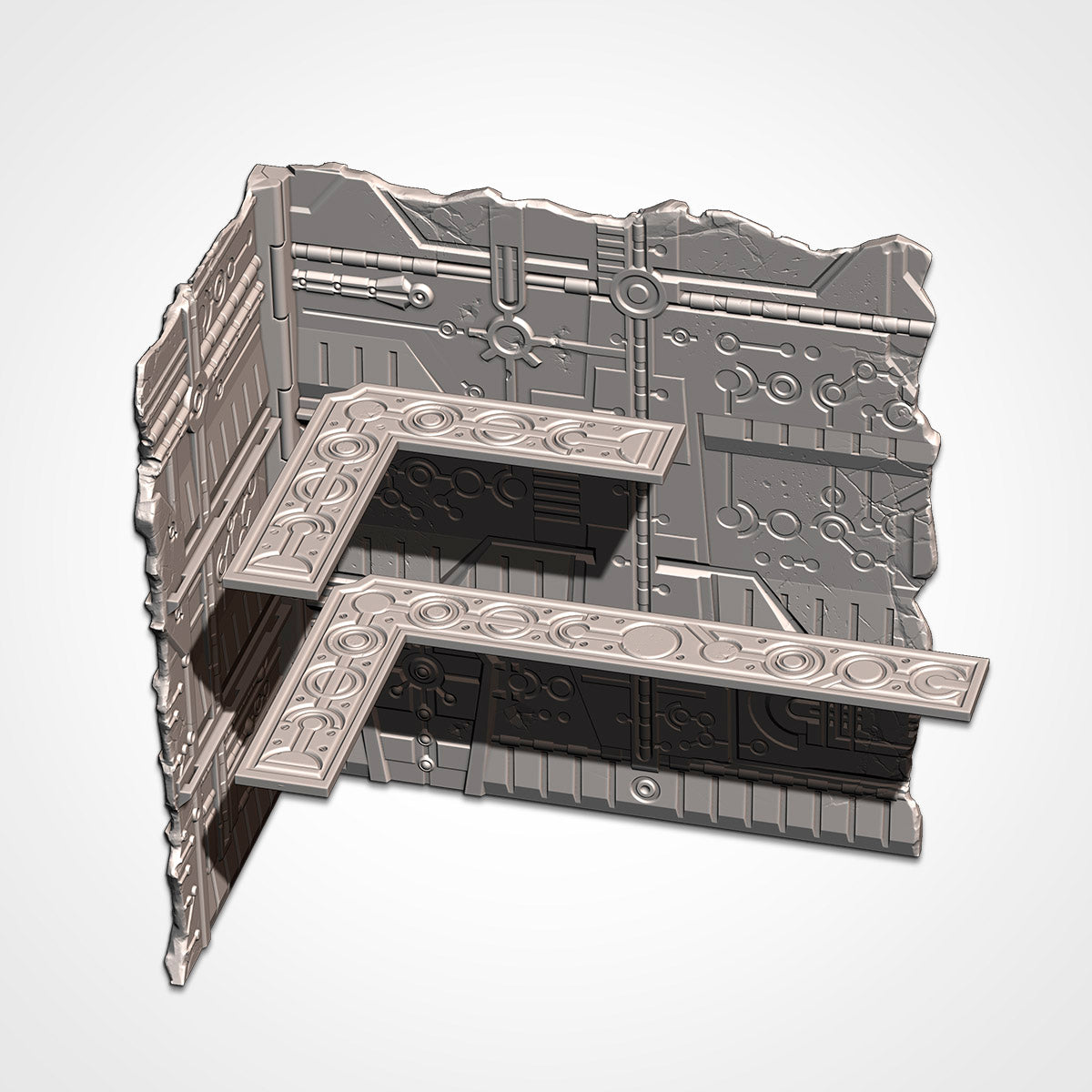 Necro WTC Foldable Terrain - Kill Team Set