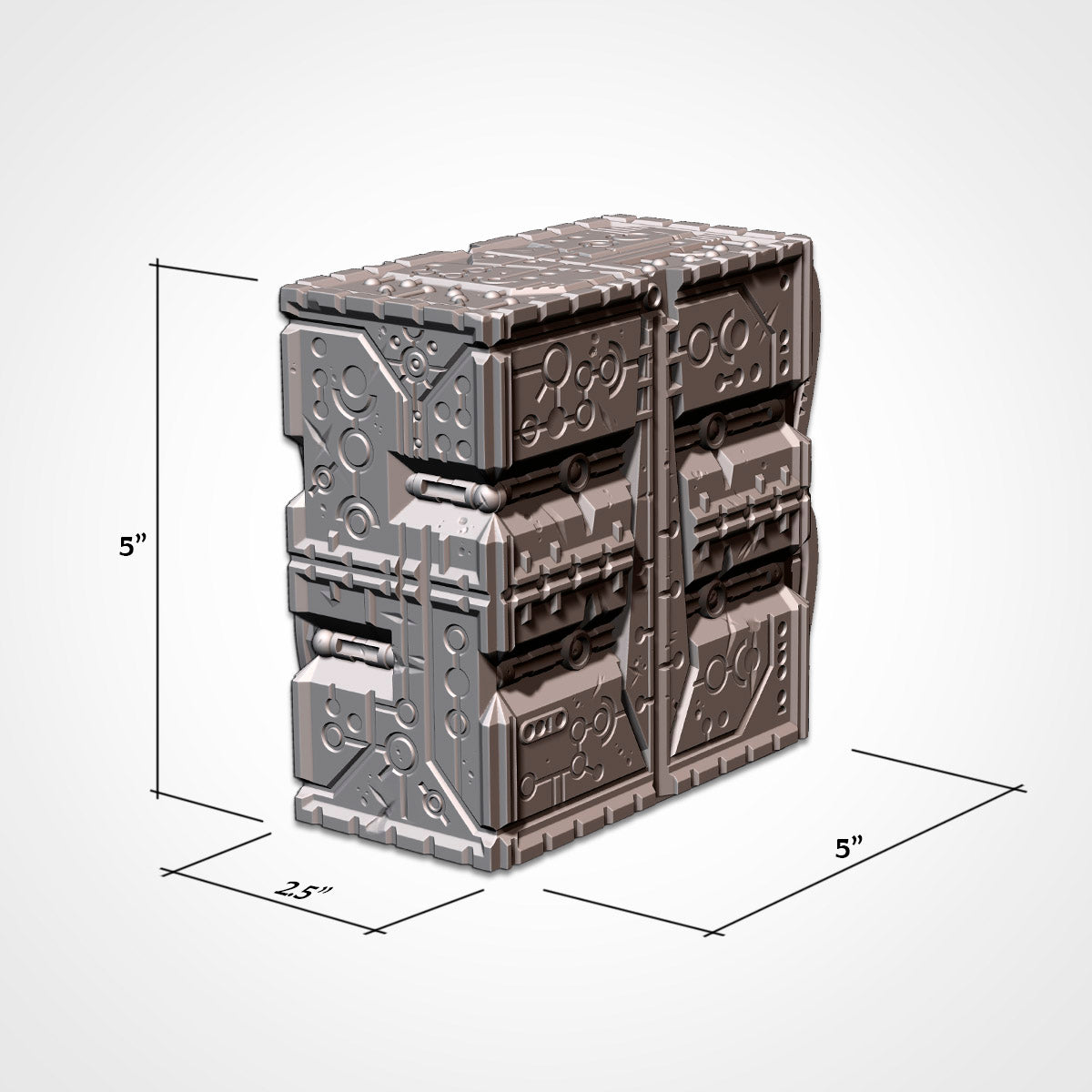 Necro WTC Foldable Terrain - Kill Team Set
