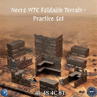 Necro WTC Foldable Terrain - Practice Set