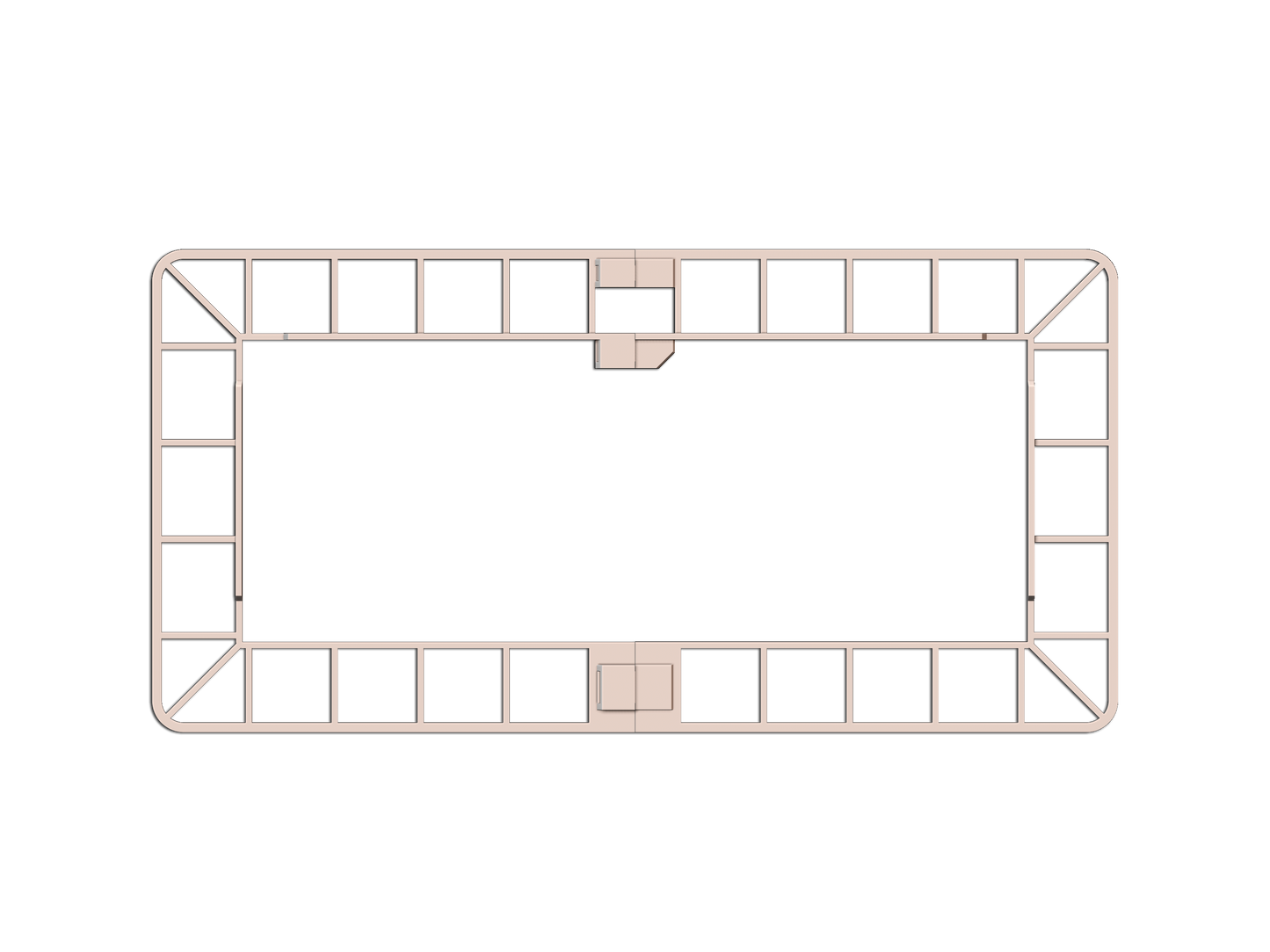 Templets Pack of 10 | WTC 12"×6" Footprint Templates