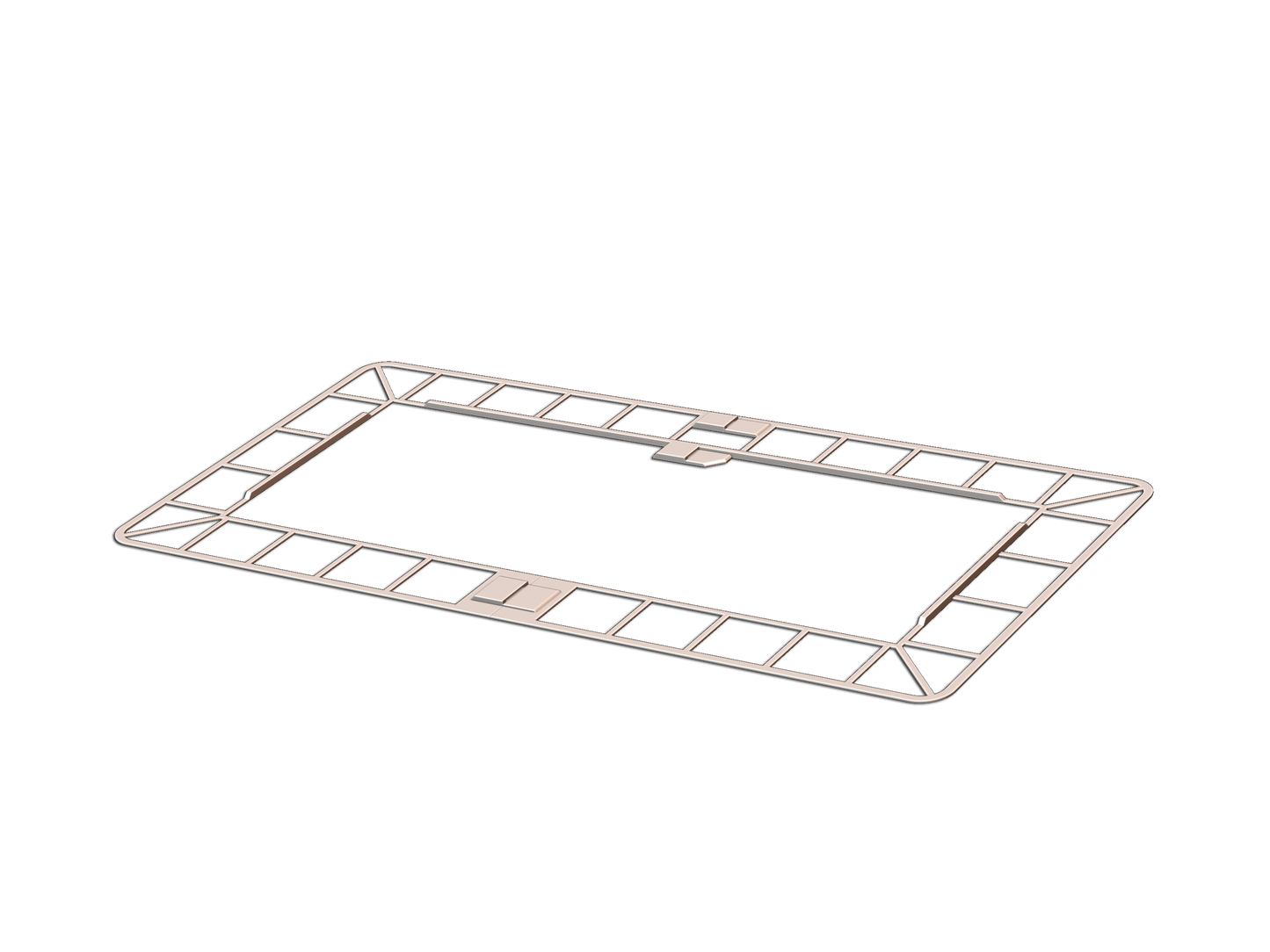 Templets Pack of 10 | WTC 12"×6" Footprint Templates