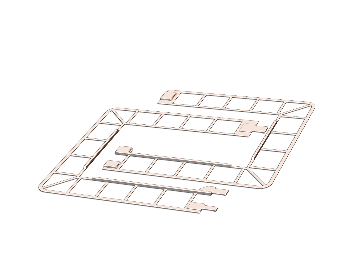 Templets Pack of 10 | WTC 12"×6" Footprint Templates